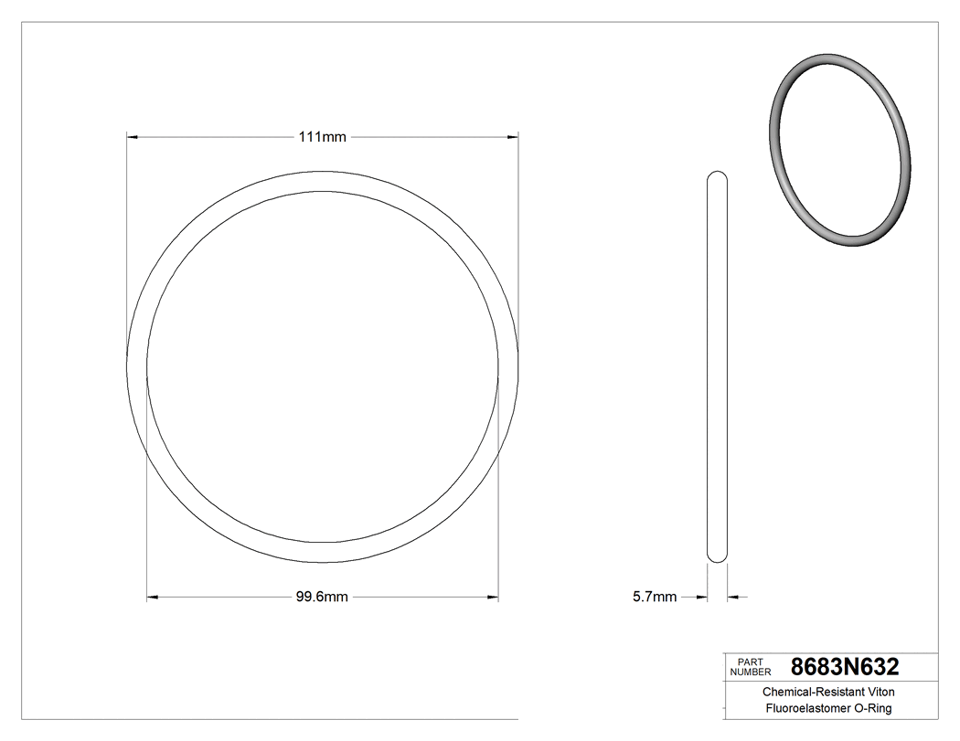 Technical drawing - 8683N632
